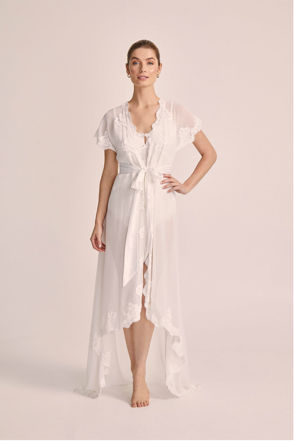 Valentina Chiffon Robe