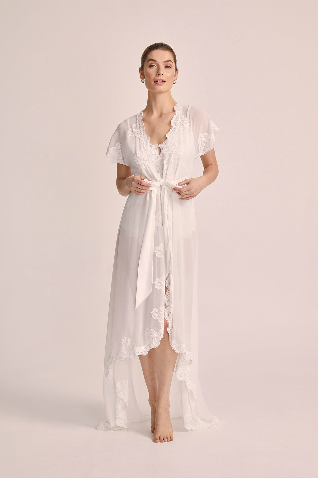 Valentina Chiffon Robe