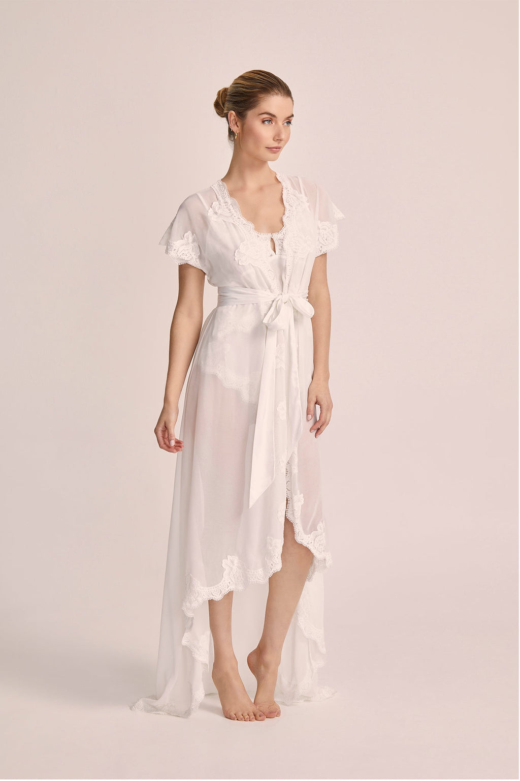 Valentina Chiffon Robe