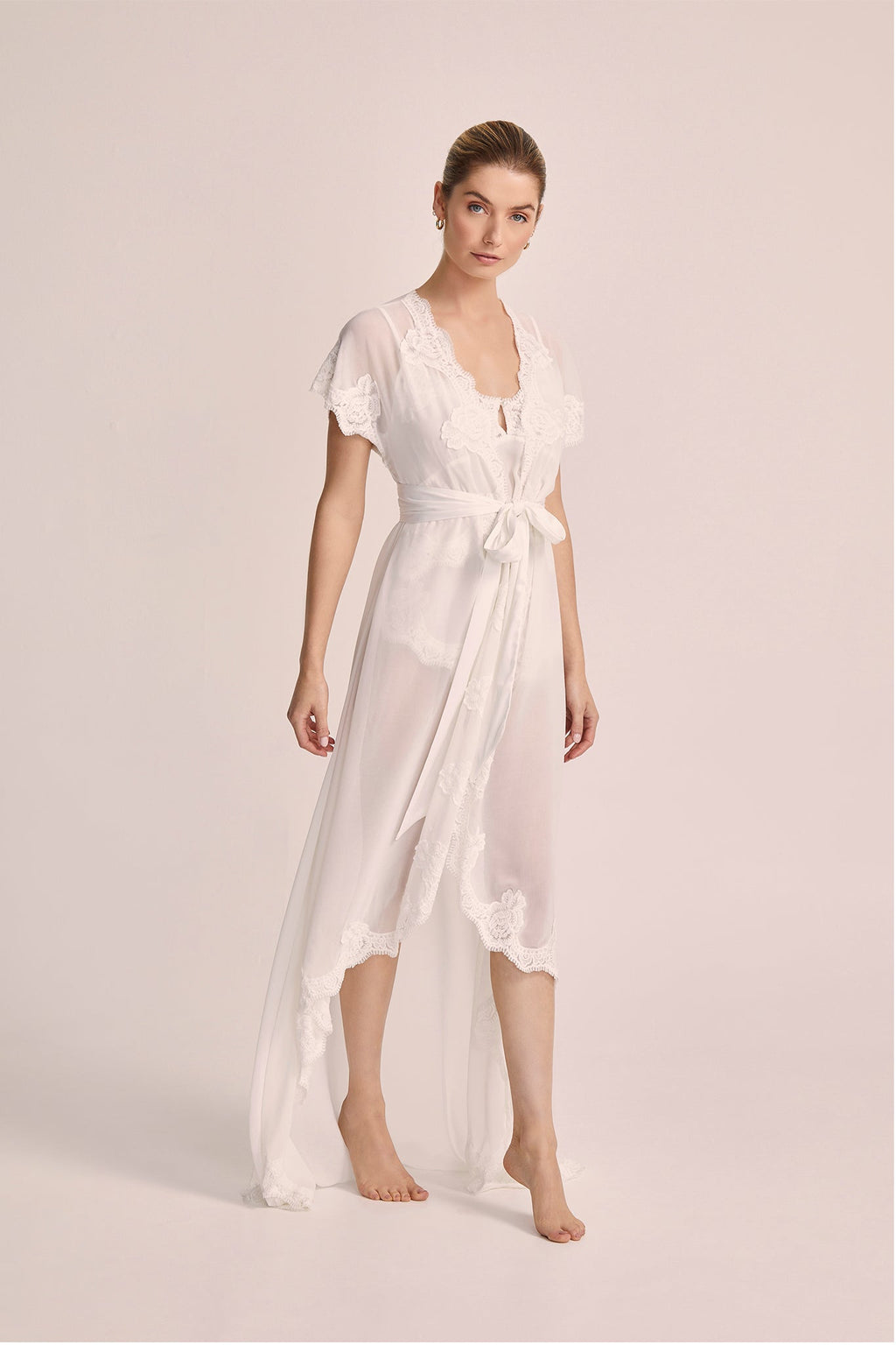 Valentina Chiffon Robe