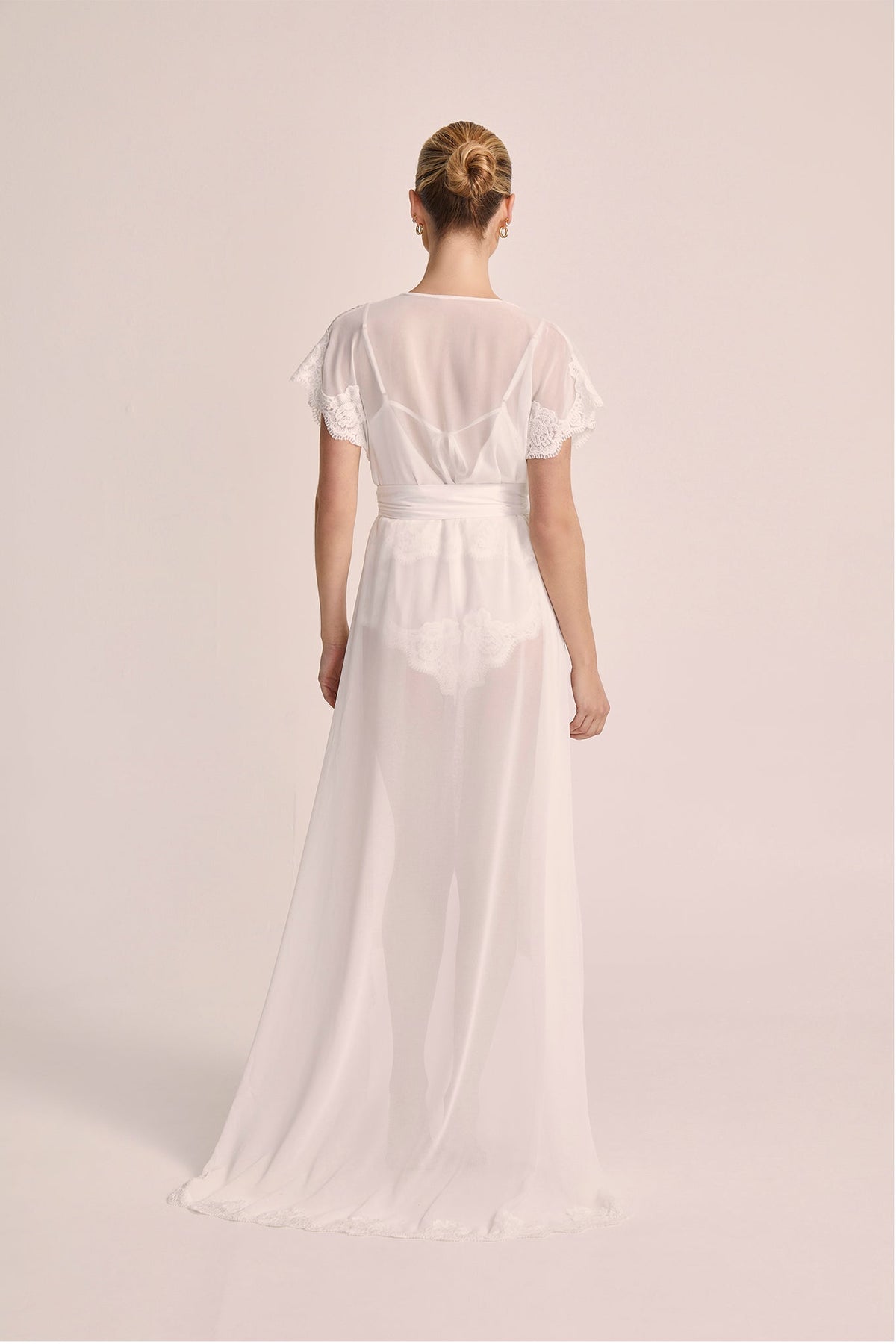Valentina Chiffon Robe