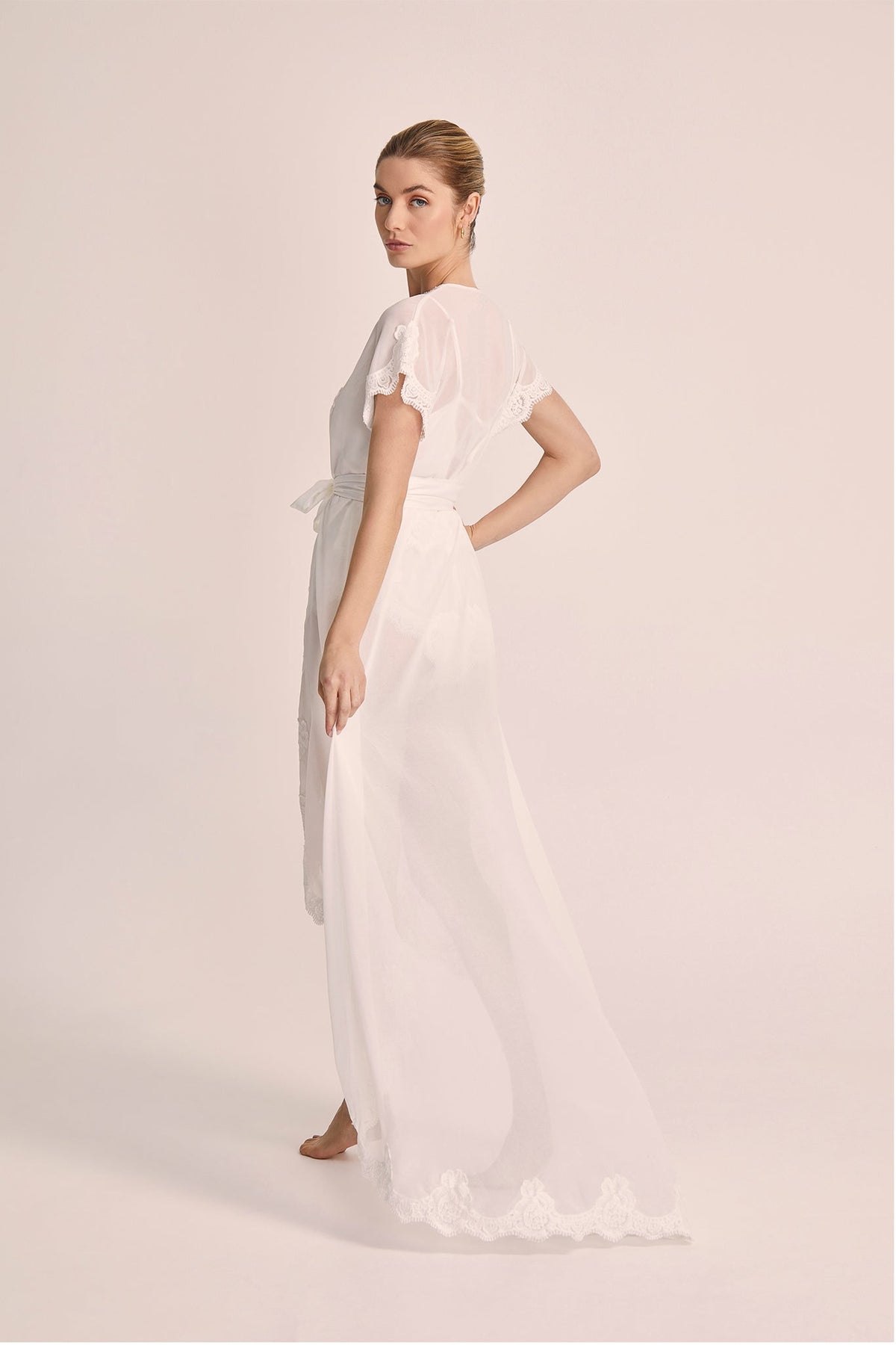 Valentina Chiffon Robe