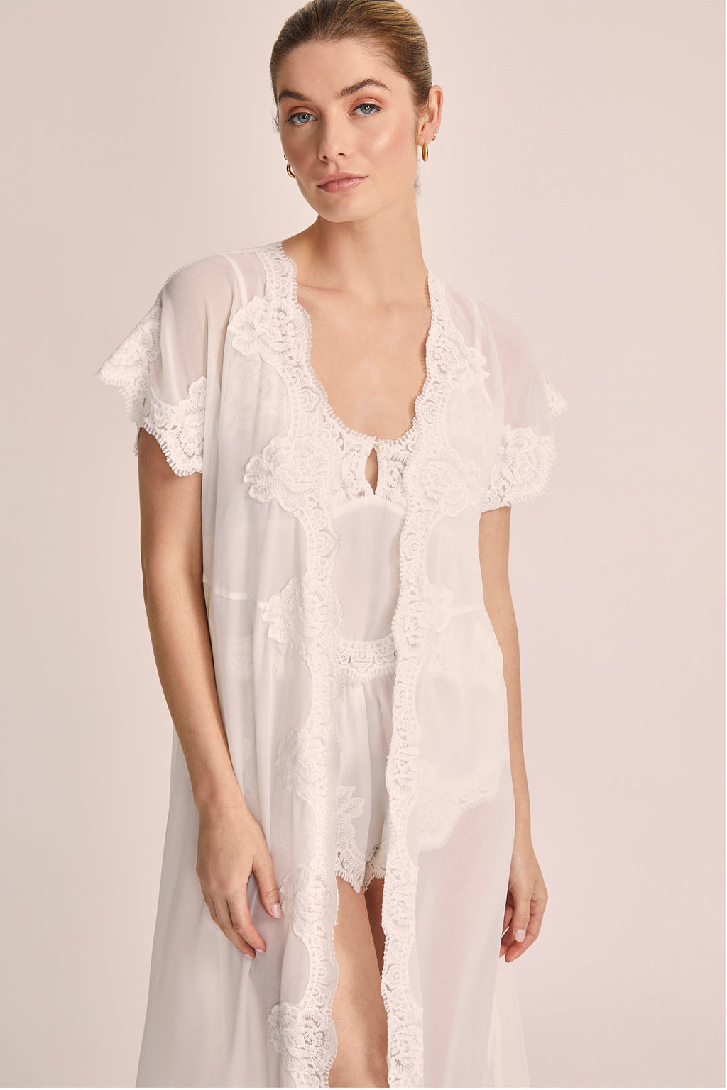 Valentina Chiffon Robe