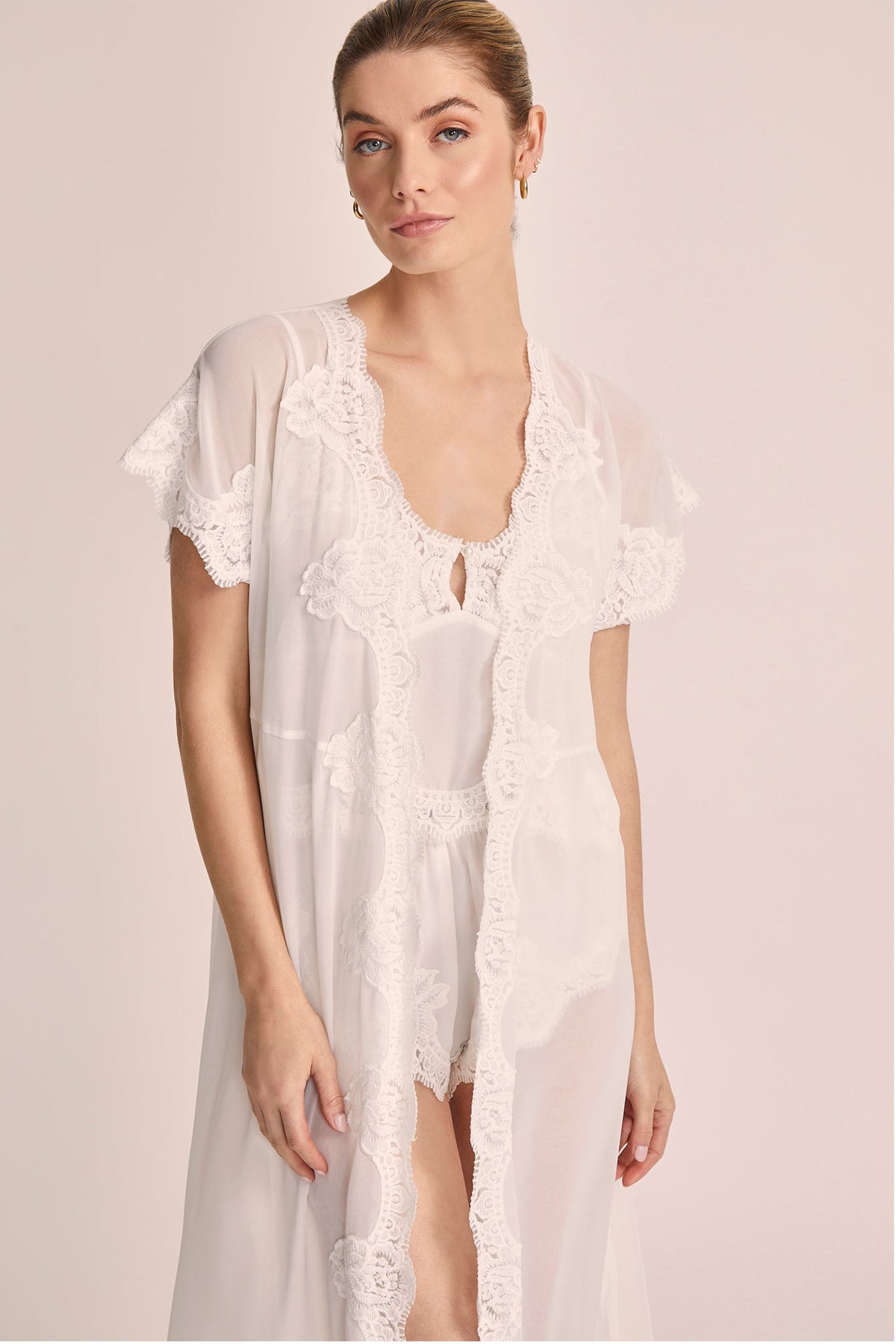 Valentina Chiffon Robe