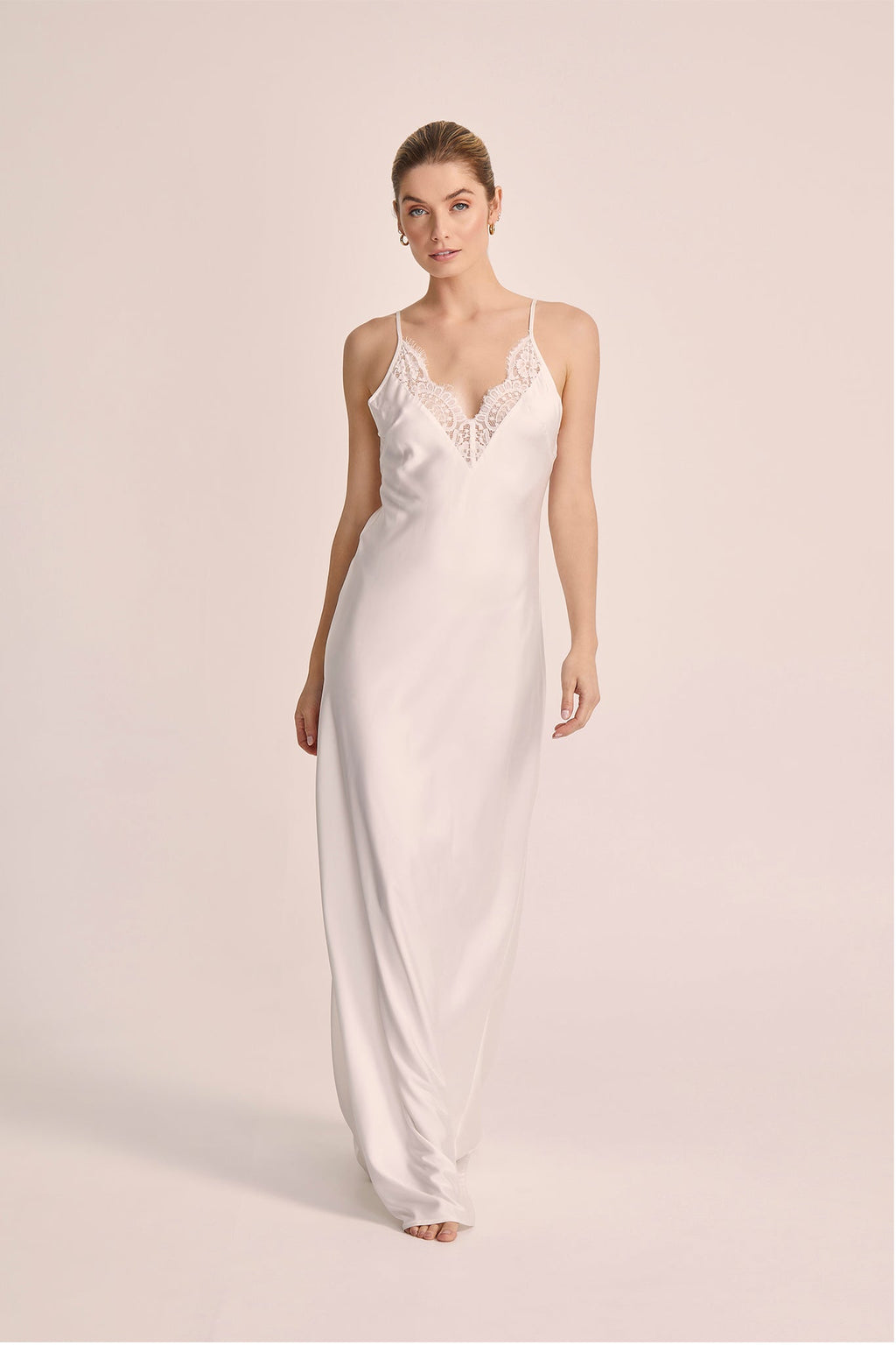 Sian Long Slip - White