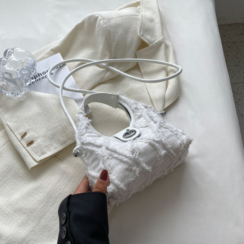 La Bandoulière en Tissu pour Femme