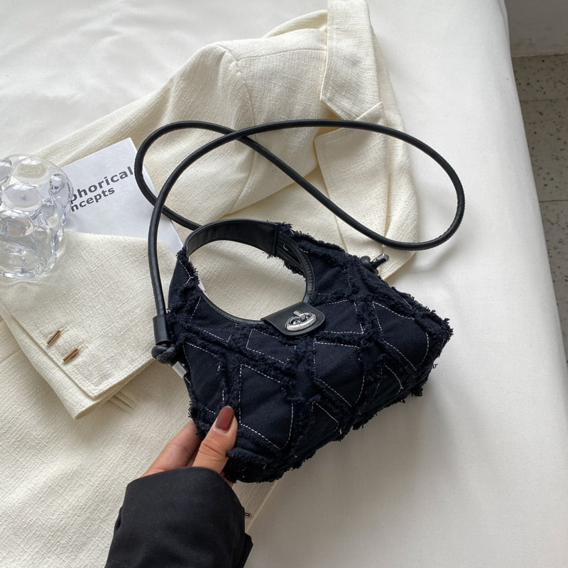 La Bandoulière en Tissu pour Femme
