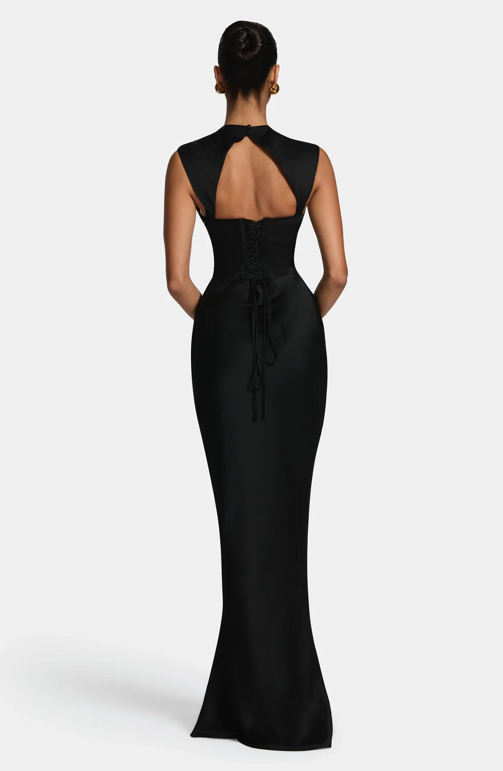 MAXI SATIN DRESS
