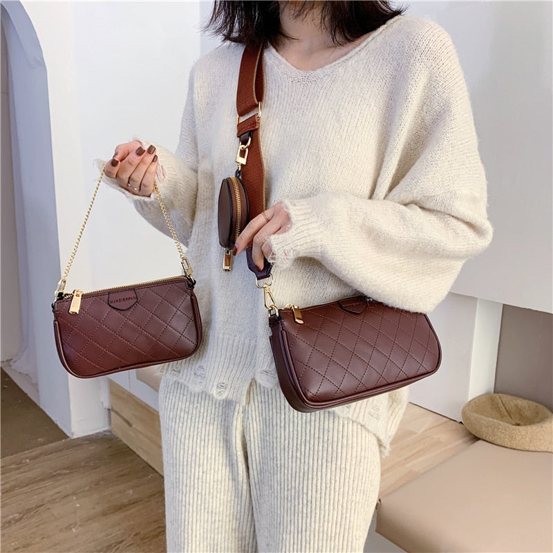 Sac Baguette Matelassé