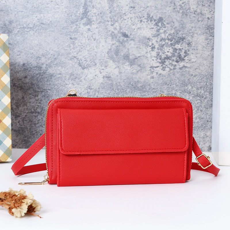 Pochette Cuir Bandoulière Femme