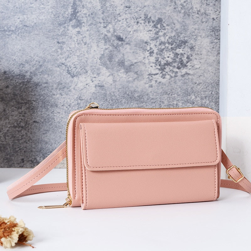 Pochette Cuir Bandoulière Femme