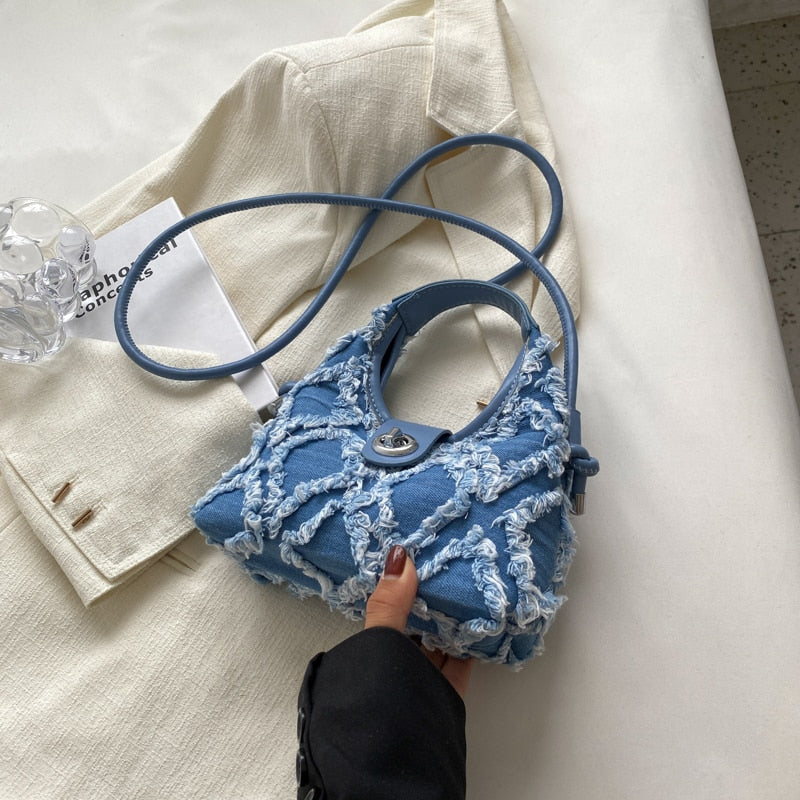 La Bandoulière en Tissu pour Femme