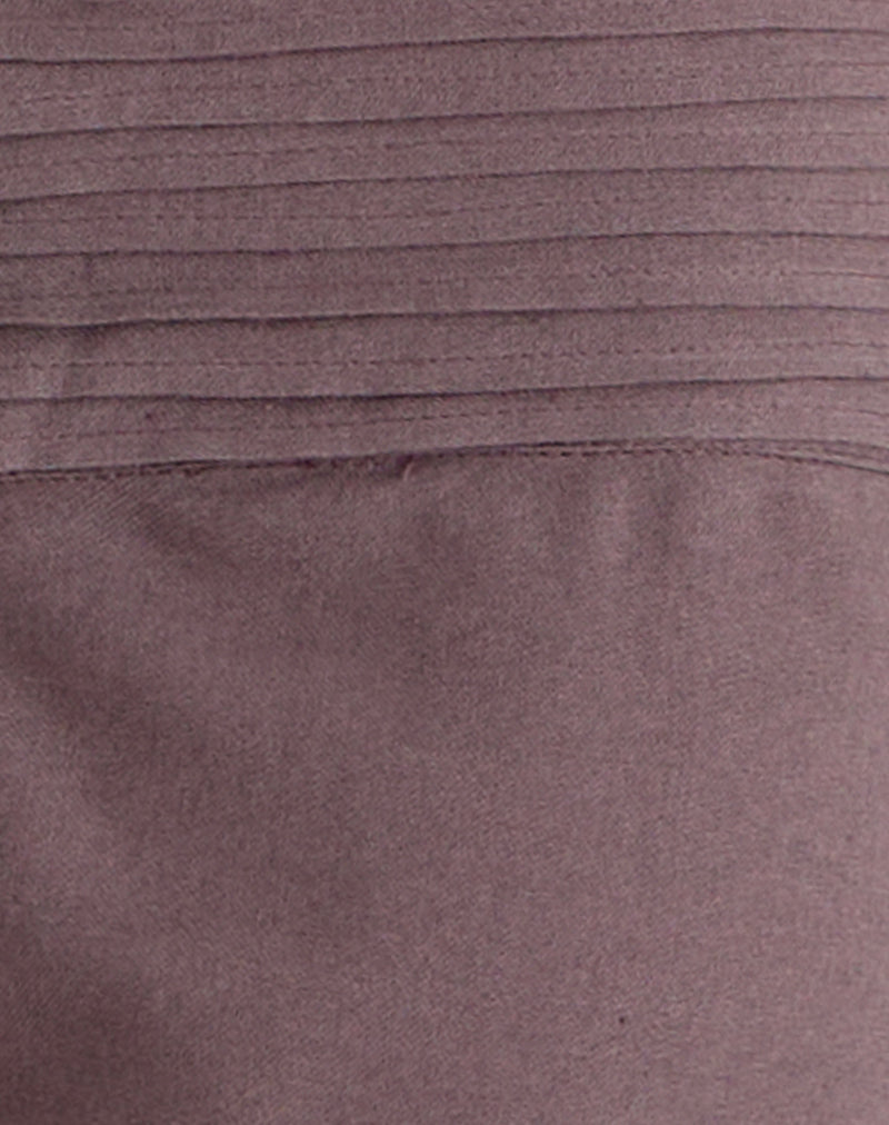 Sadasi Trouser in Linen Deep Taupe