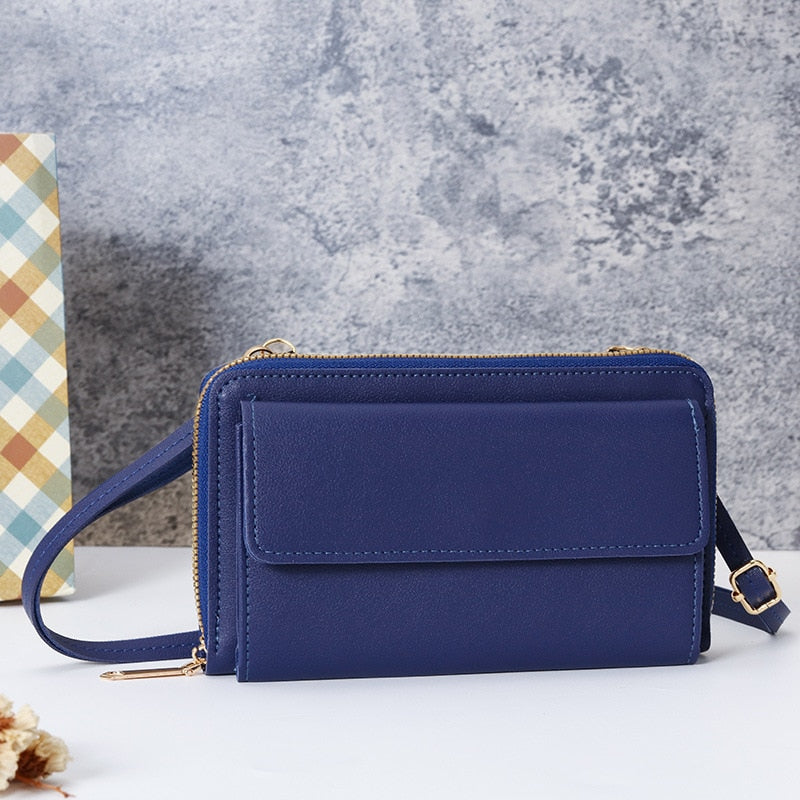 Pochette Cuir Bandoulière Femme