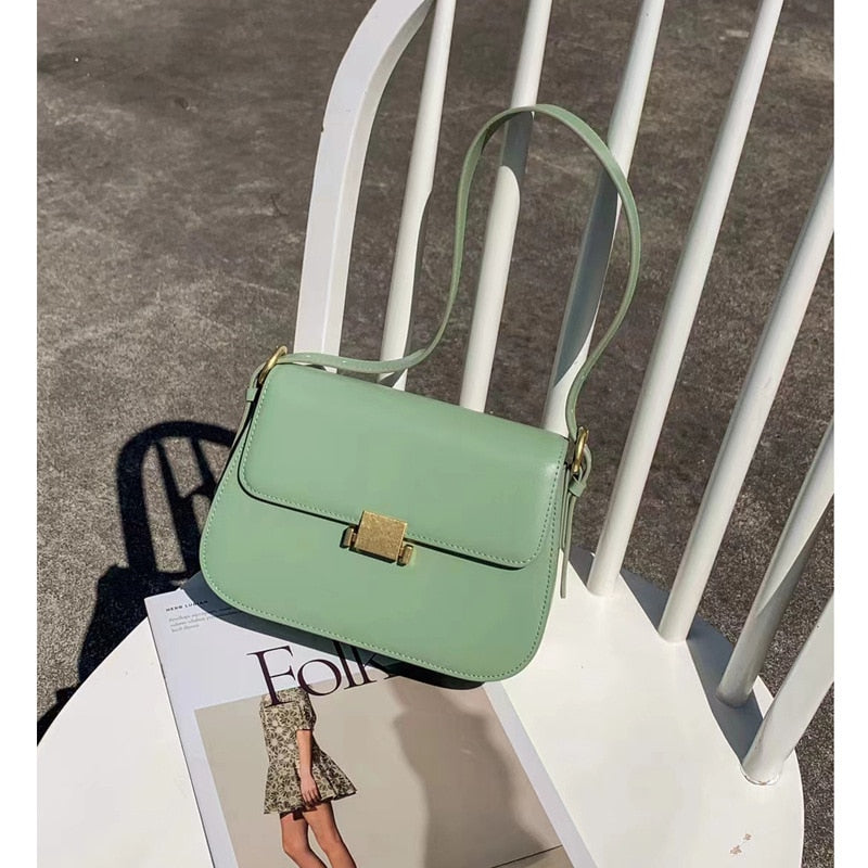 Sac Bandoulière Bleu Canard