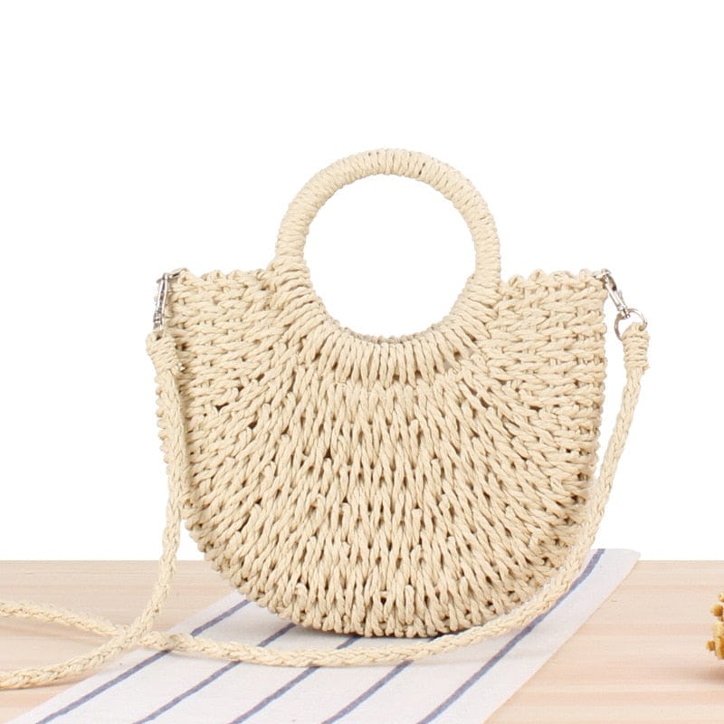 Le Sac à Bandoulière en Raphia