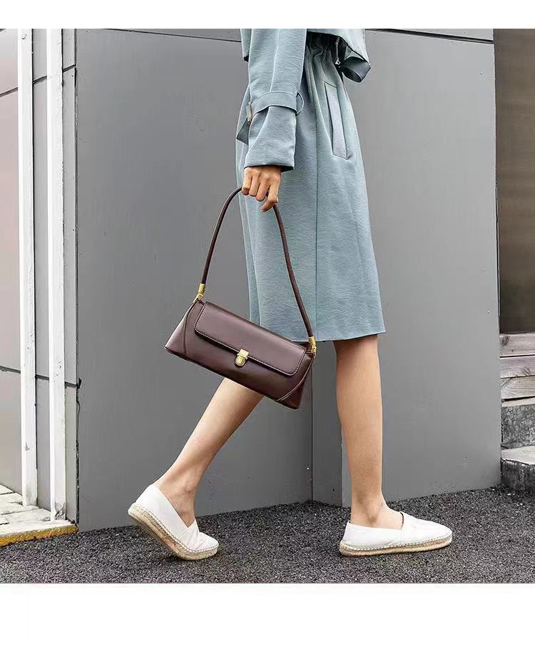 Sac Baguette Marron