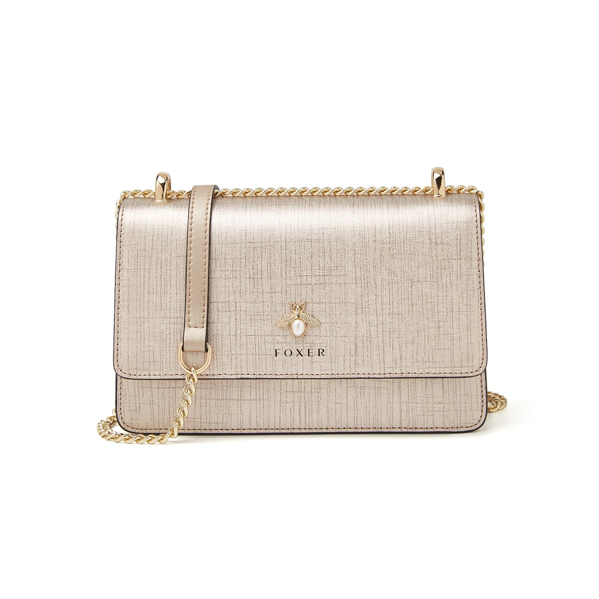 Petit Sac Bandoulière Doré