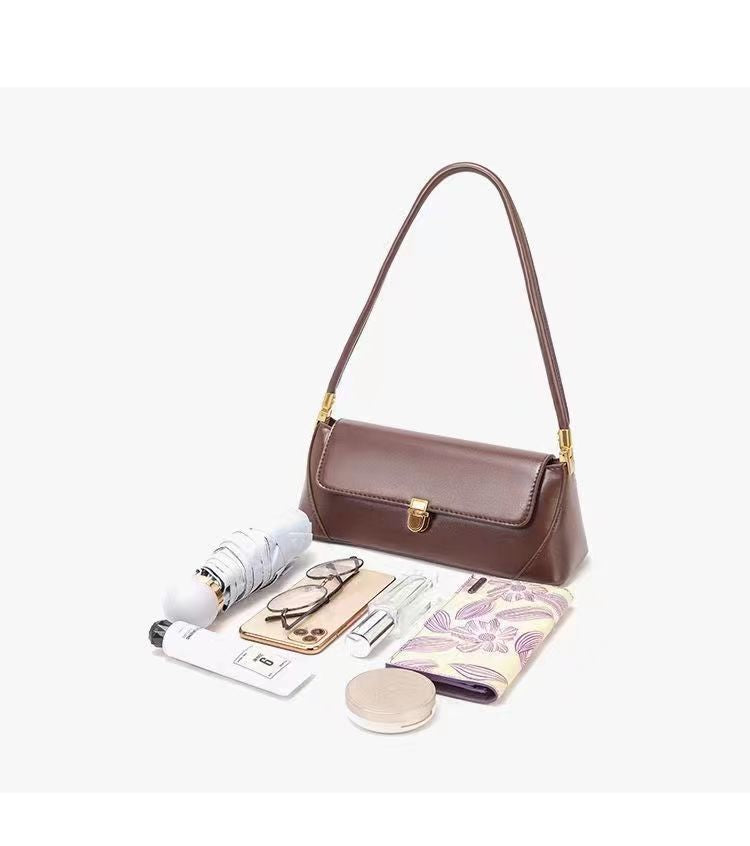 Sac Baguette Marron