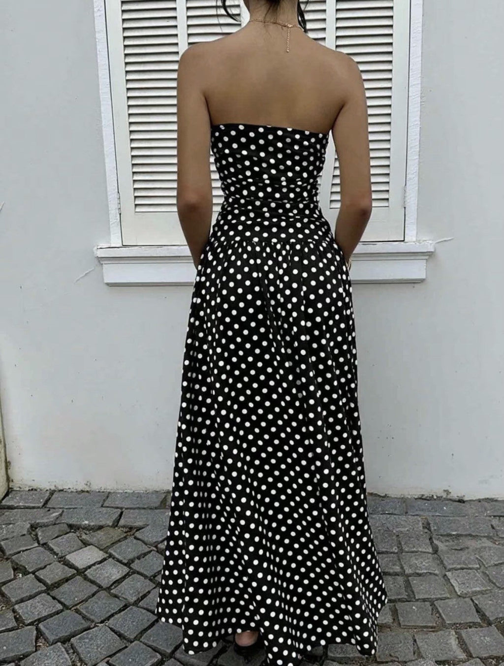 MAXI DOTS SUMMER DRESS