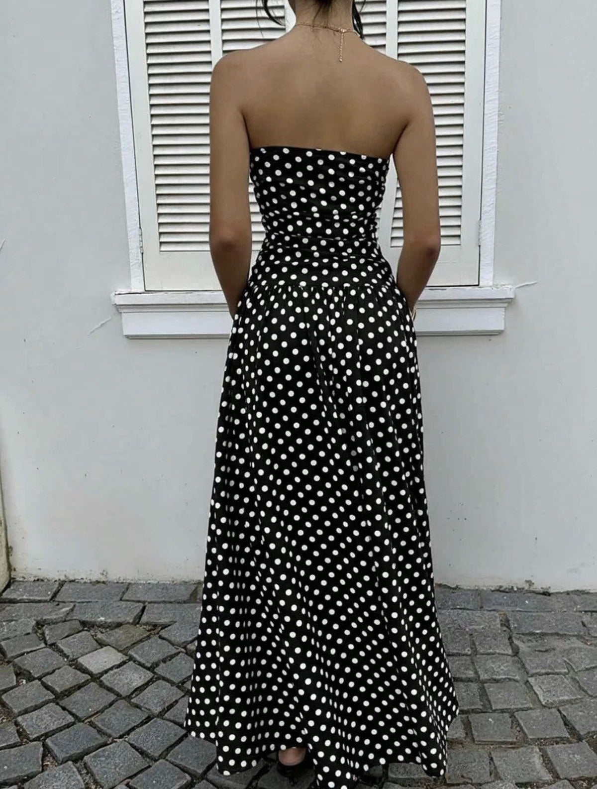MAXI DOTS SUMMER DRESS