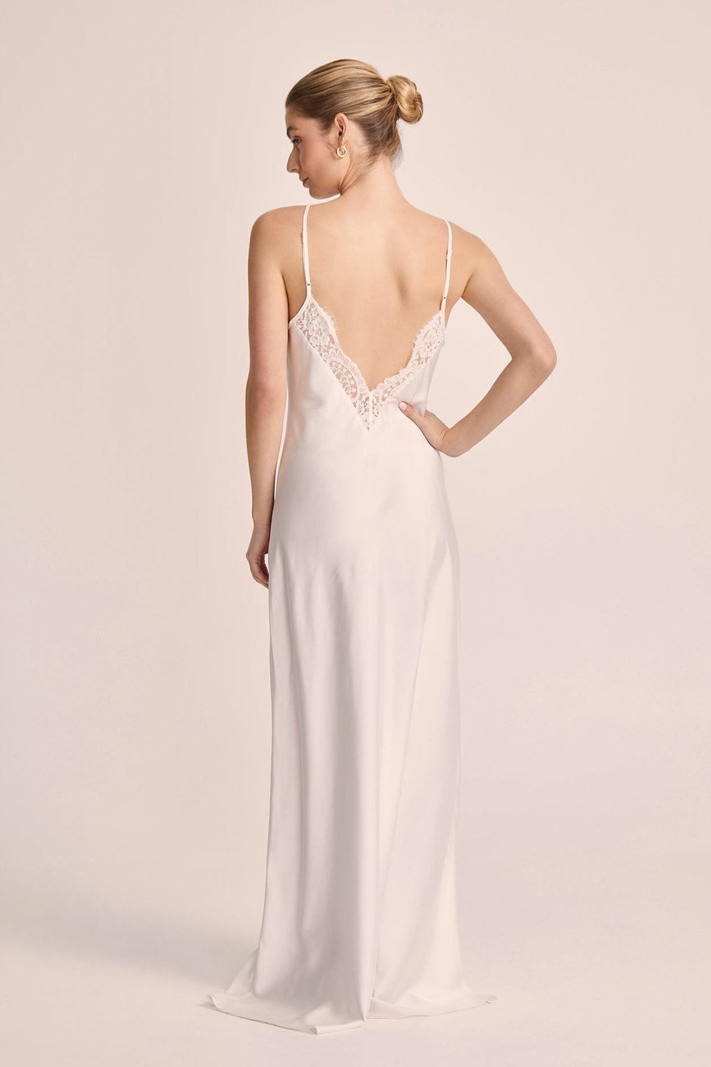 Sian Long Slip - White