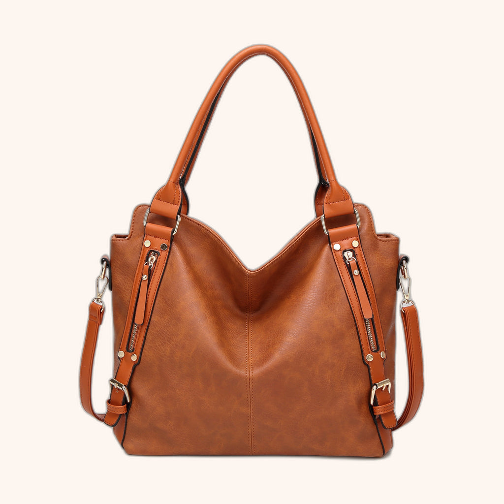 Sac Hobo Souple Anses Zippées