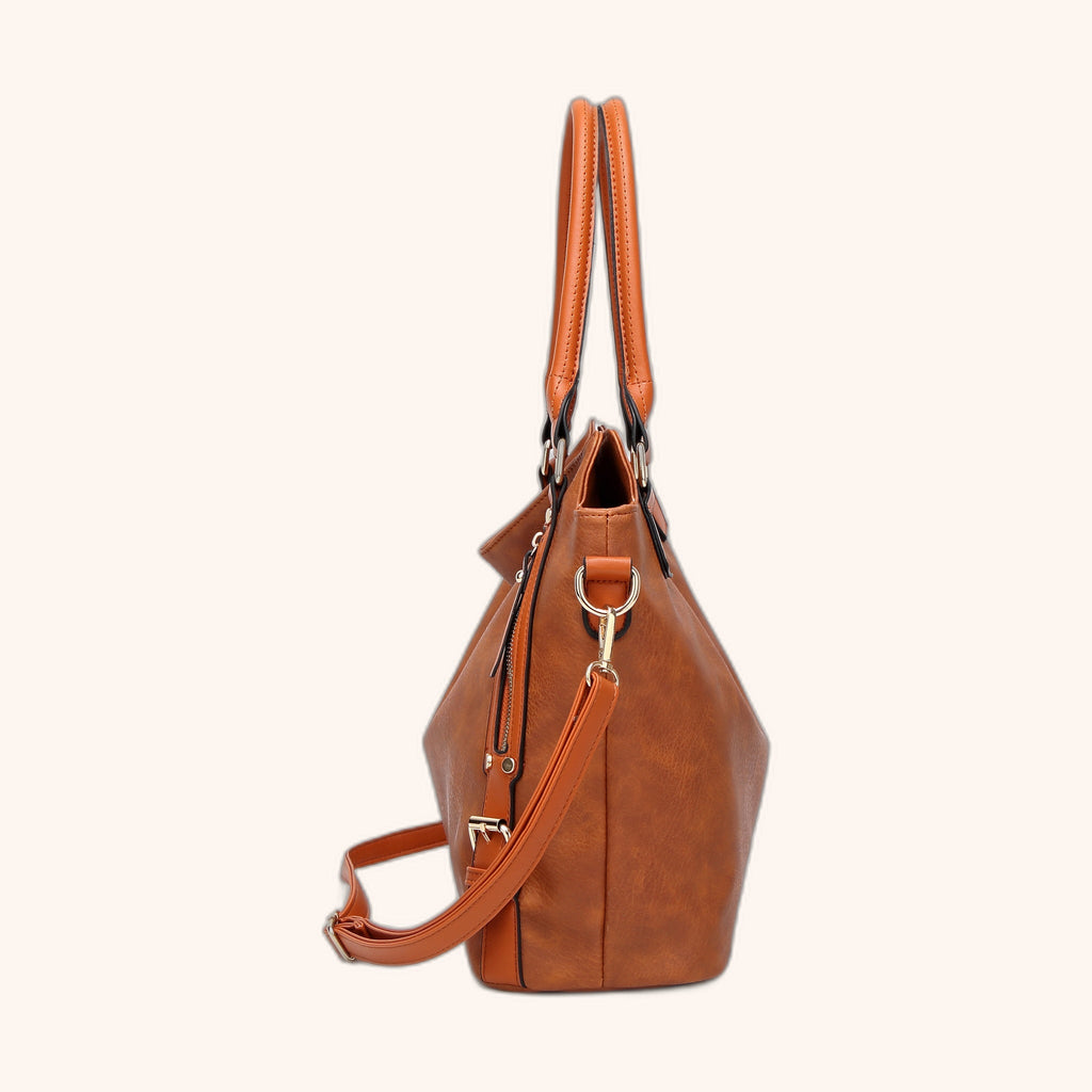 Sac Hobo Souple Anses Zippées