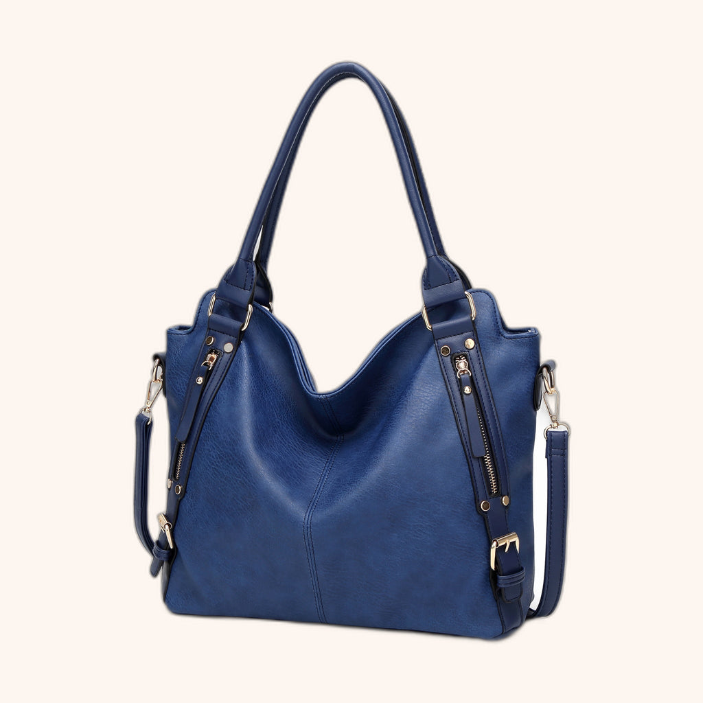 Sac Hobo Souple Anses Zippées