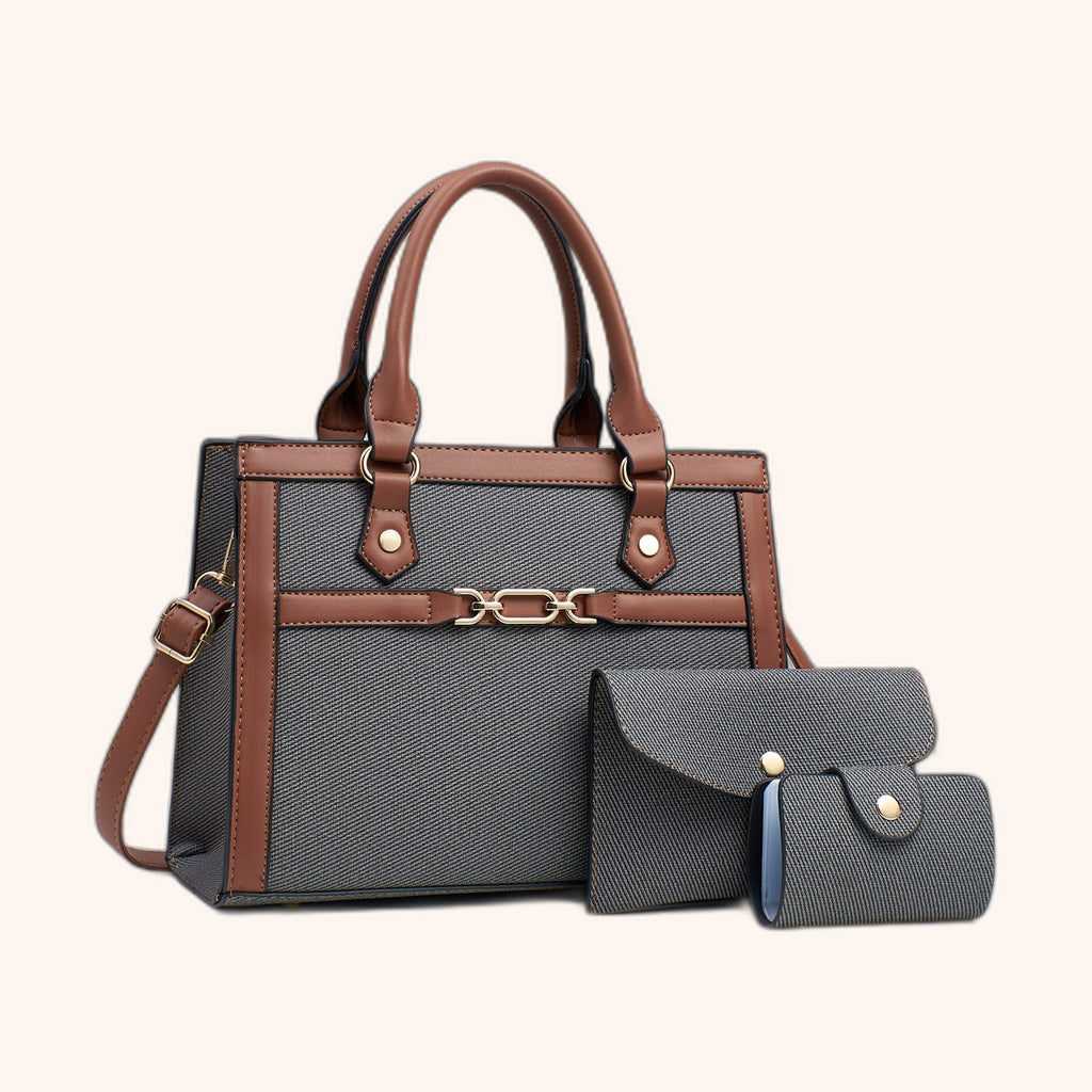 Sac Trois Pièces Femme – Sac à Main, Pochette & Portefeuille