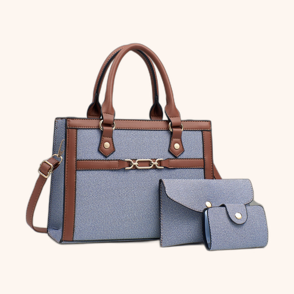Sac Trois Pièces Femme – Sac à Main, Pochette & Portefeuille