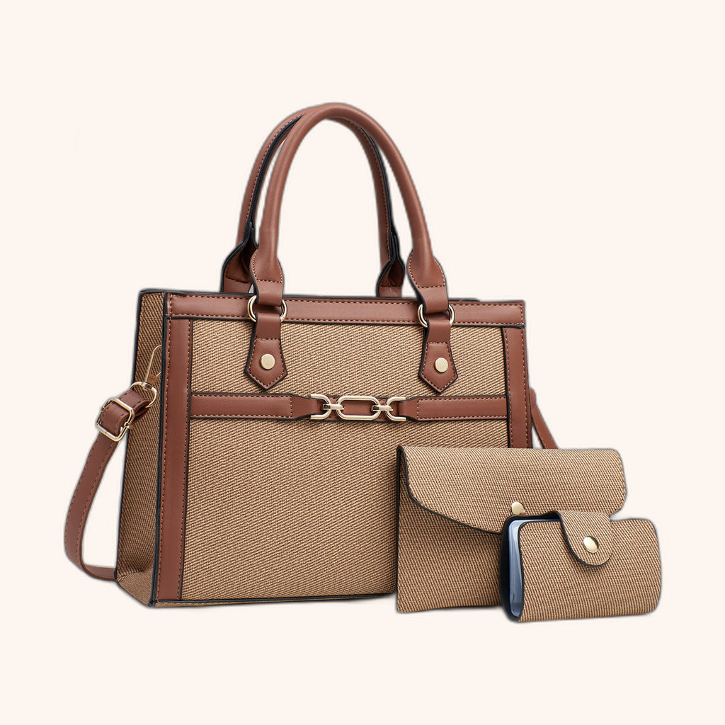 Sac Trois Pièces Femme – Sac à Main, Pochette & Portefeuille