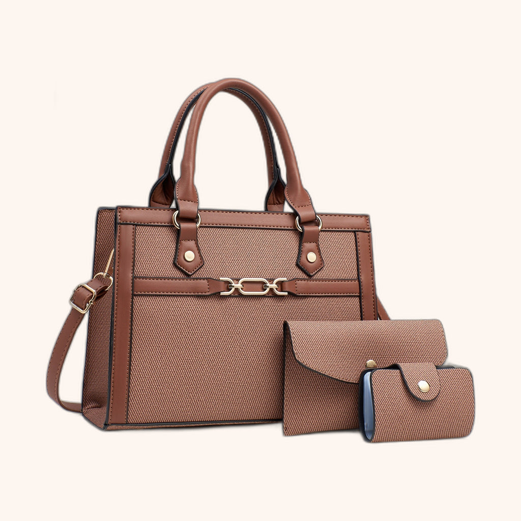 Sac Trois Pièces Femme – Sac à Main, Pochette & Portefeuille