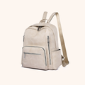 Sac à Dos Cuir Vegan Matelassé Multipoches